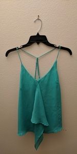 Teal spaghetti strap top
